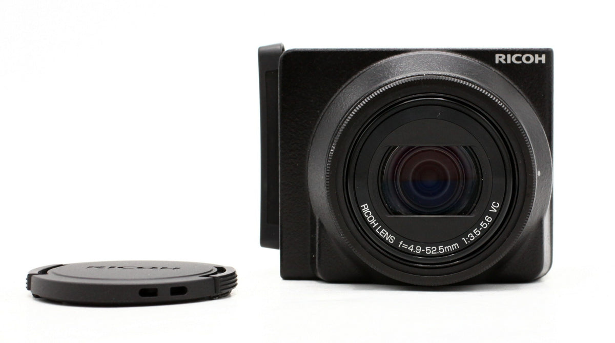 Occ- Ricoh GXR body + GXR A12 M-mount adapter + lens S10 (24-72mm) + lens P10 (28-300) en zoeker (VF-2) SN:WD18100799, XD04101125, WF03103737, WL04102321, WH00100261 12 mnd gar (8)