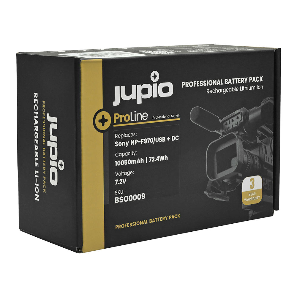 Jupio Sony NP-F970 mit USB 10050mAh