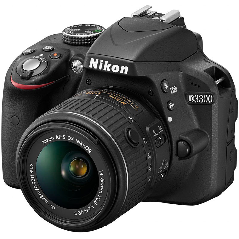 Nikon D3300 + 18-55mm VR II Black KIT OUTLET