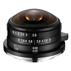 Venus LAOWA 4mm 1: 2,8 kreisförmiges Fischauge für Sony E