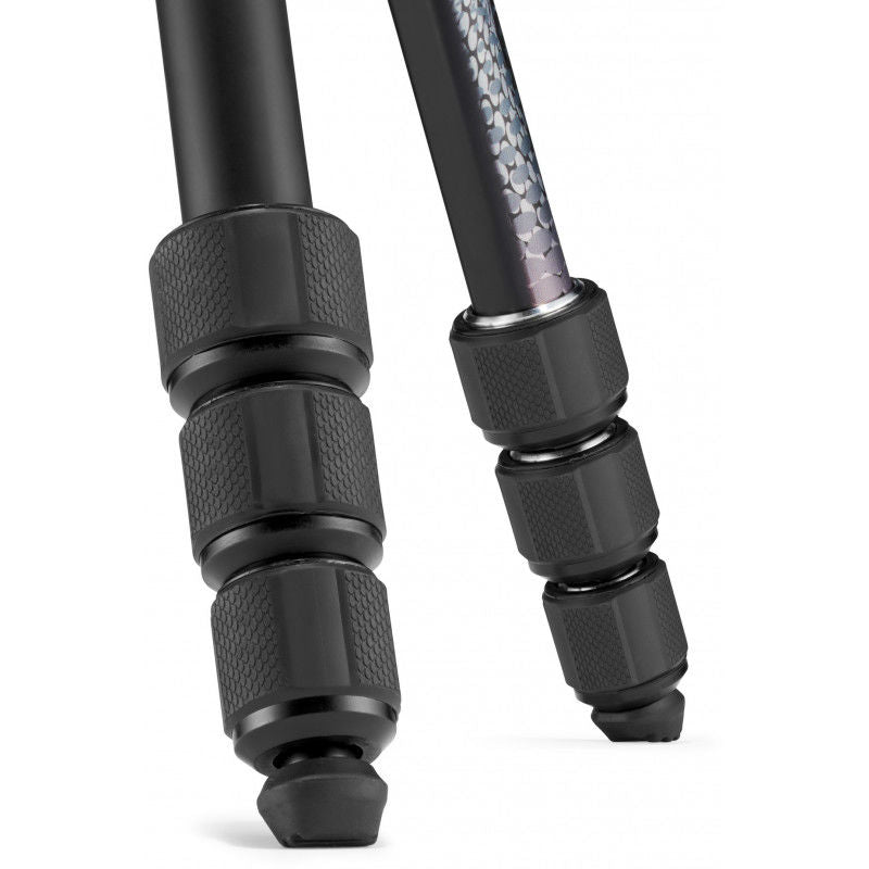 Manfrotto Element MII Aluminium Schwarz 4 Segmente mit Kugelkopf