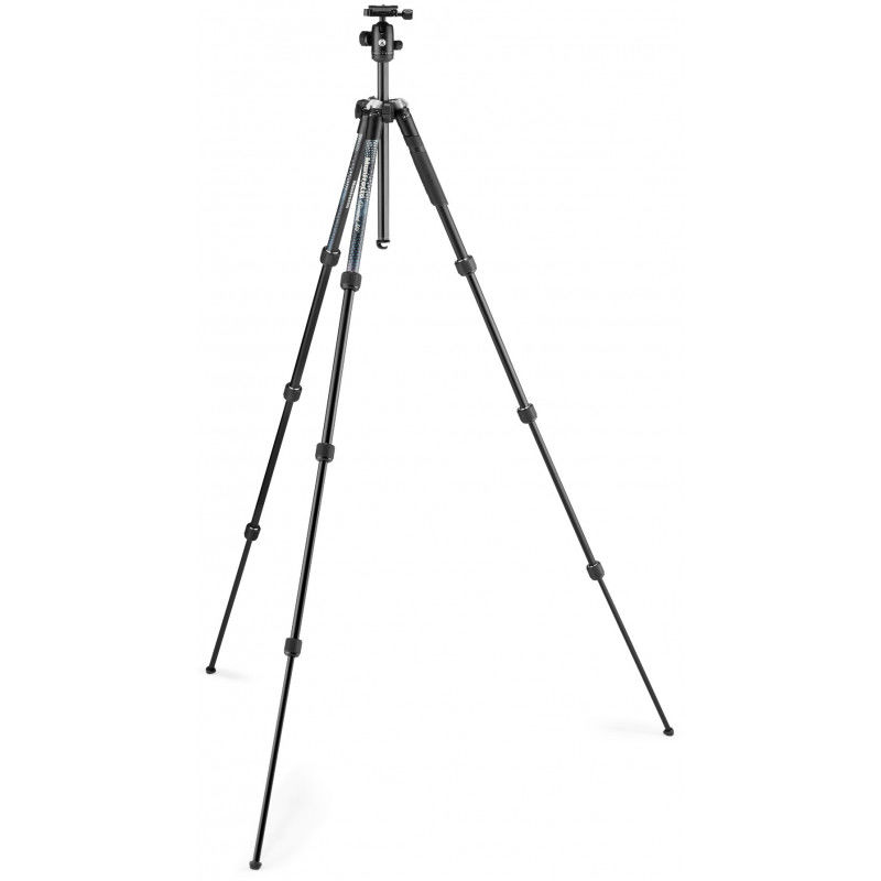 Manfrotto Element MII Aluminium Schwarz 4 Segmente mit Kugelkopf
