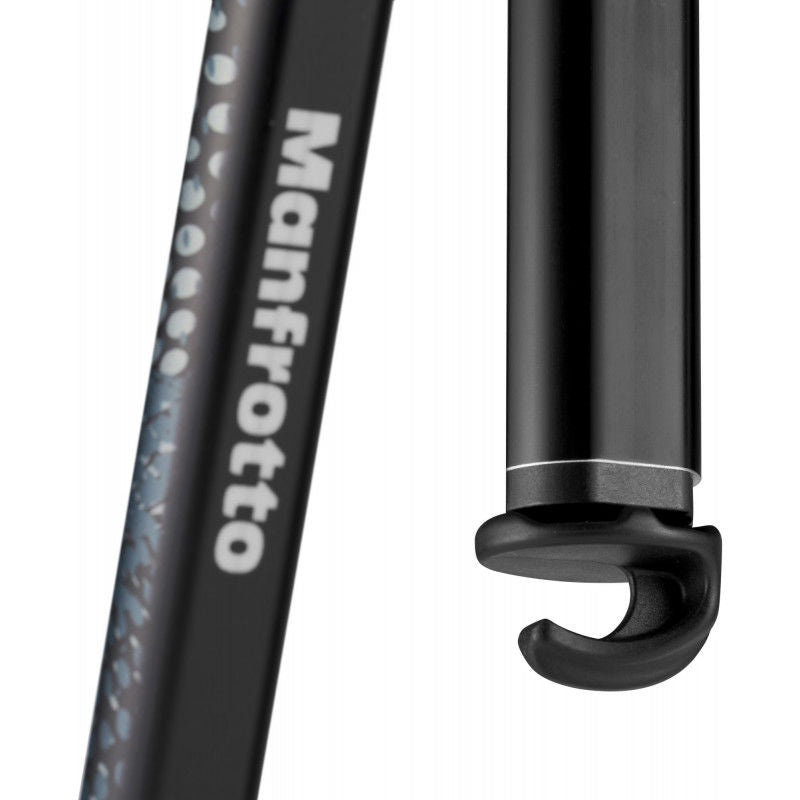 Manfrotto Element MII Aluminium Schwarz 4 Segmente mit Kugelkopf