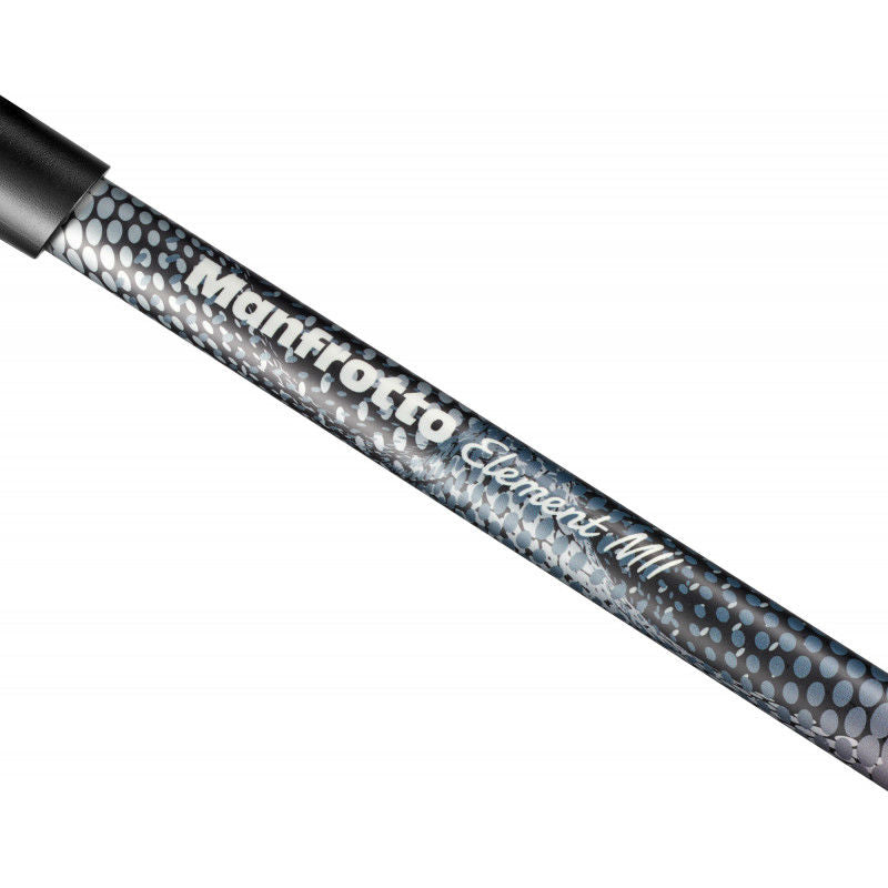 Manfrotto Element MII Aluminium Schwarz 4 Segmente mit Kugelkopf