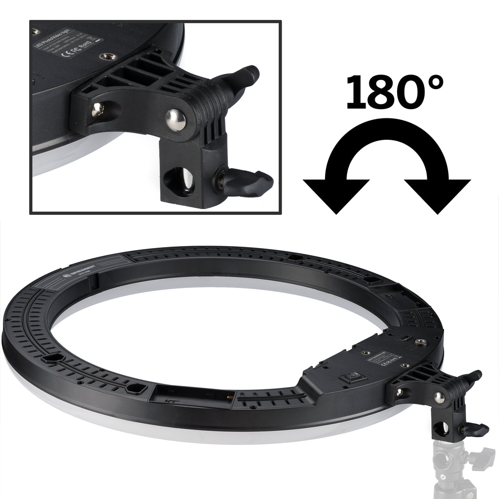 Bresser STR-48 SMD LED Ringlampe Bi-Color 48W