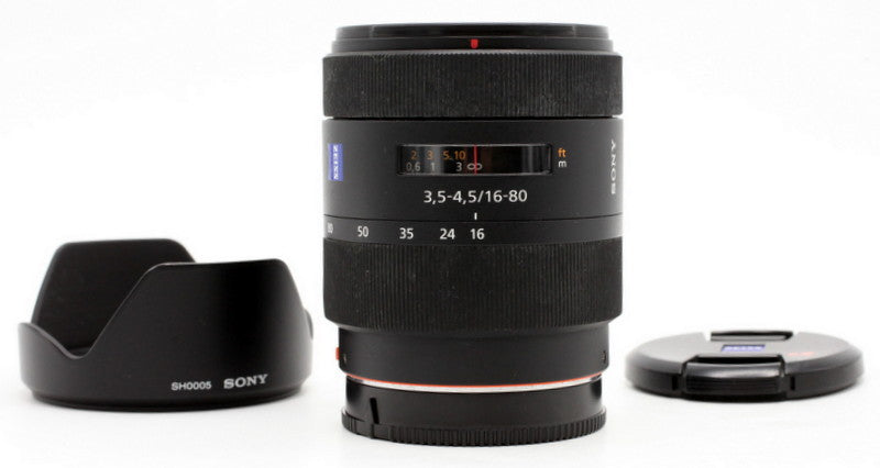 Sony Carl Zeiss SAL 16-80mm F/3.5-4.5 ZA DT + SH0005 zonnekap occasion