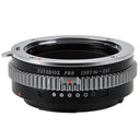 Fotodiox Pro Objektiv Mount Adapter - Sony Alpha A-Mount (und Minolta AF) DSLR-Objektiv auf Canon EOS (EF, EF-S) Mount SLR-Kameragehäuse, mit integriertem Blendeneinstellrad