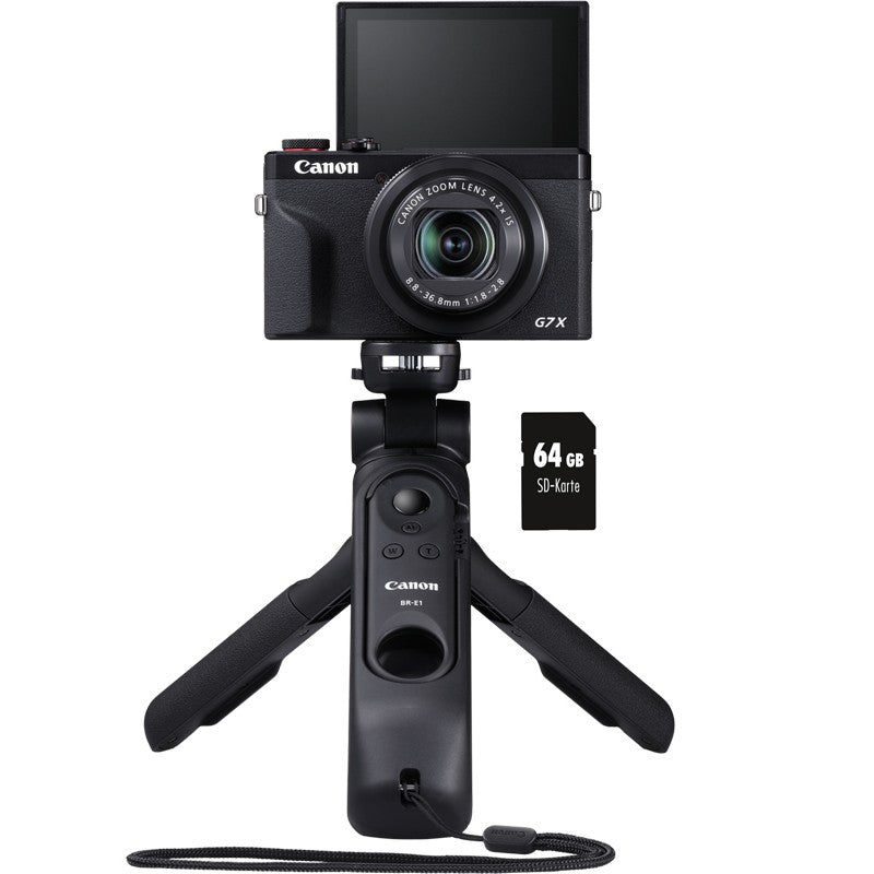 Canon PowerShot G7X Mark III Vlogger Kit Schwarz