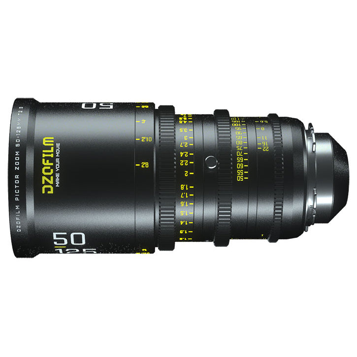 DZOFilm Pictor Zoom 50–125mm T2.8 Schwarz PL/E/EF/LPL