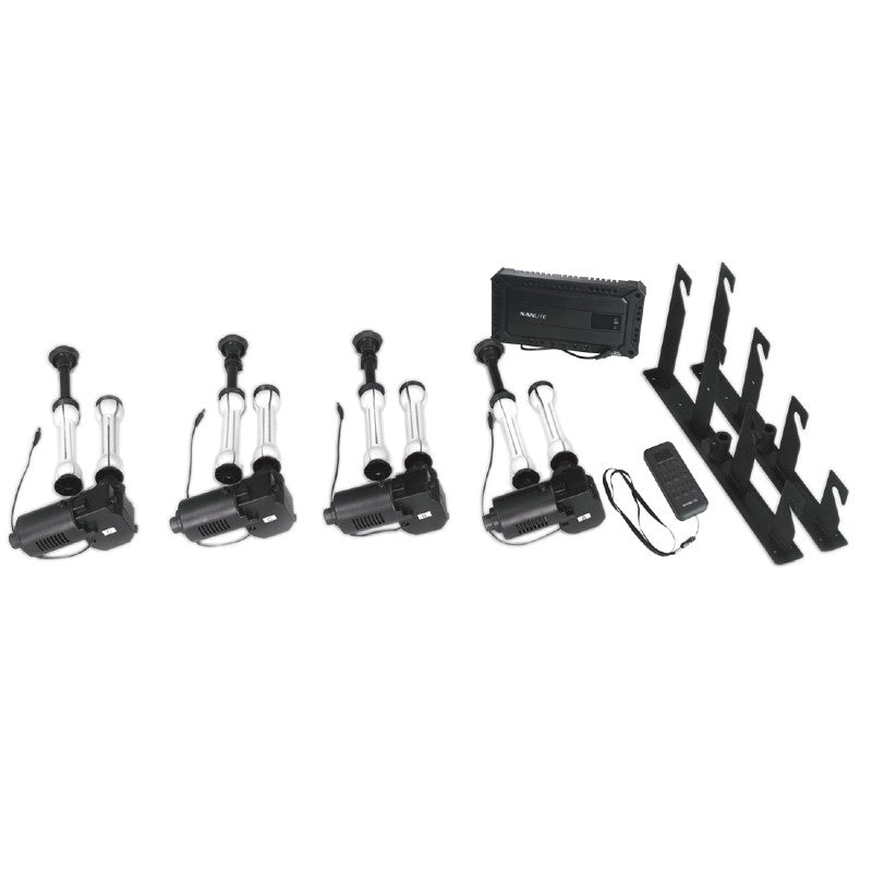 Nanlite Backdrop Elevator Support Kit für Light Stand (Four-axle)