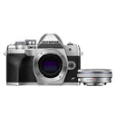 Olympus OM-D E-M10 mark IV silber + 14-42mm EZ silber