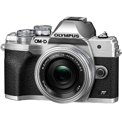 Olympus OM-D E-M10 mark IV silber + 14-42mm EZ silber