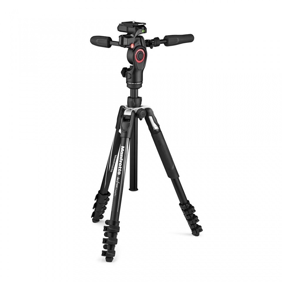 Manfrotto Befree 3Way Live Advanced Aluminium Schwarz