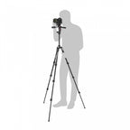 Manfrotto Befree 3Way Live Advanced Aluminium Schwarz