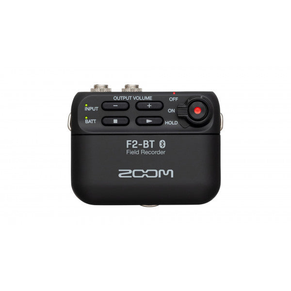 Zoom F2-BT Tragbarer Rekorder mit Lavaliermikrofon mit integrierter Bluetooth-Steuerung