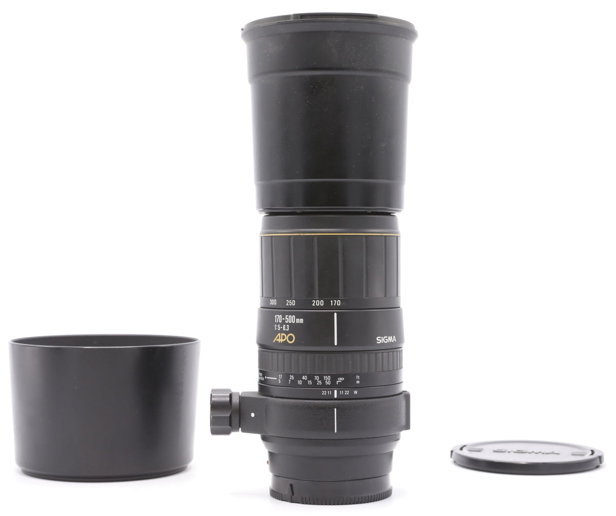 Sigma 170-500mm F/5-6.3 APO DG Sony A-mount SN:1020098 (3 mnd garantie) occasion