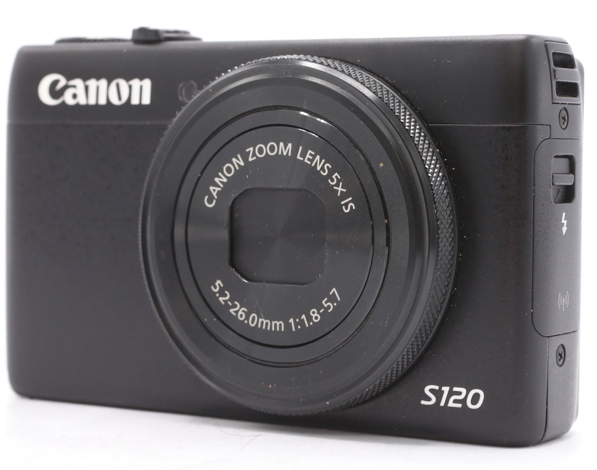 Canon Powershot S120 zwart SN:033055001103 (6 mnd gar) occasion