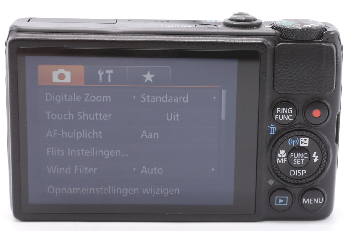 Canon Powershot S120 zwart SN:033055001103 (6 mnd gar) occasion