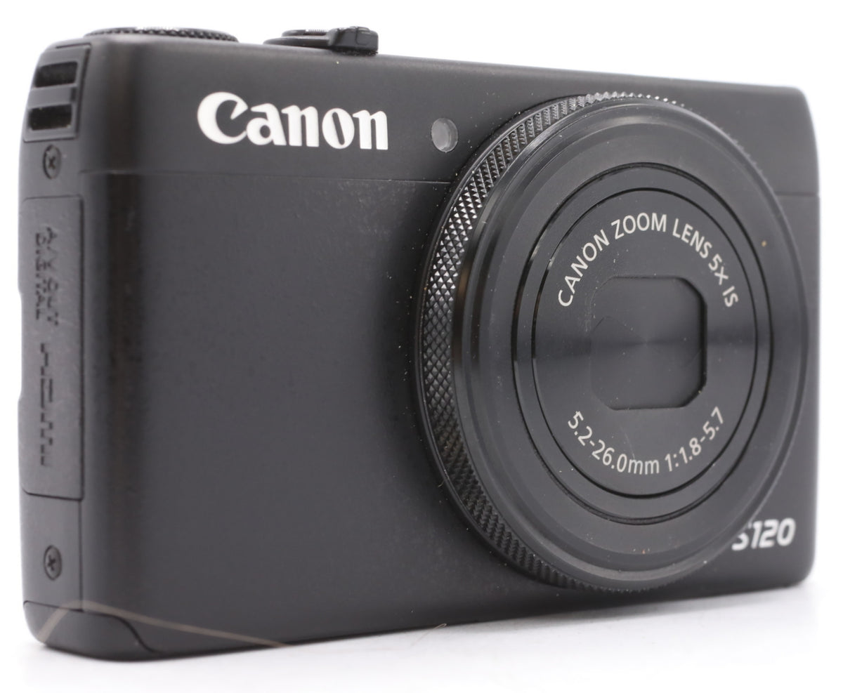 Canon Powershot S120 zwart SN:033055001103 (6 mnd gar) occasion