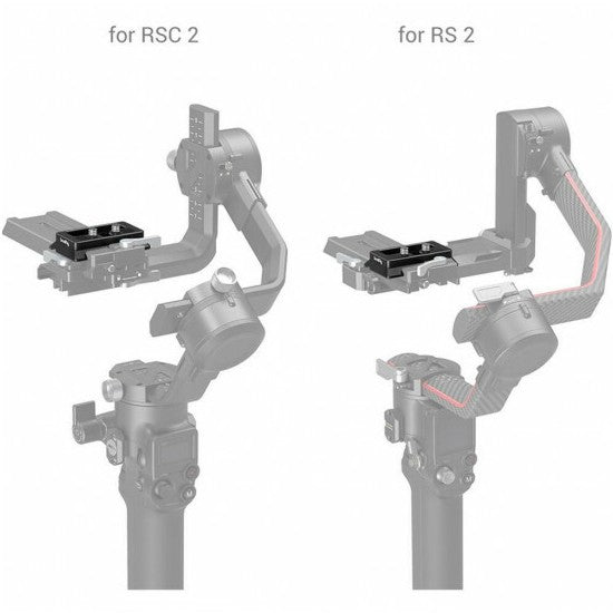 SmallRig Arca-Type Quick Release Plate für DJI RS 2 und RSC 2 Gimbal 3154