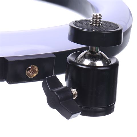 StudioKing LED Vlog Set SK-K190 mit Ringlicht und Mikrofonhalter