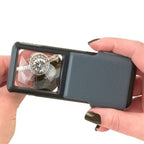 Carson Pop-Up Taschenlupe mit LED 5x40mm
