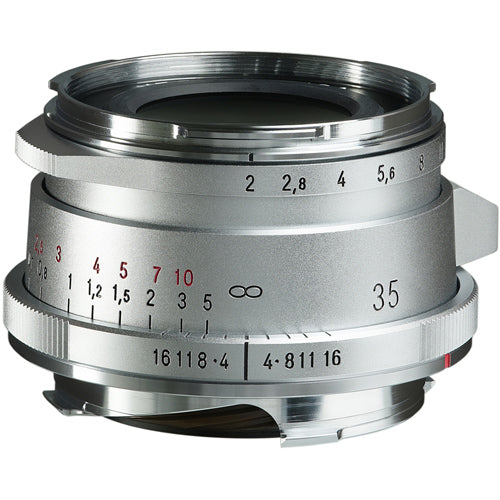 Voigtländer Ultron 35mm F/2 ASPH Type II Leica M Mount zilver