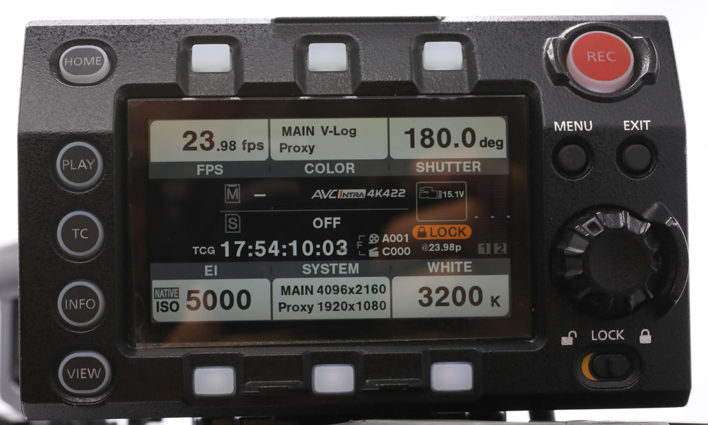 Panasonic VariCam LT 4K Super35 Cinema Camera - Full Kit occasion (incl. BTW)