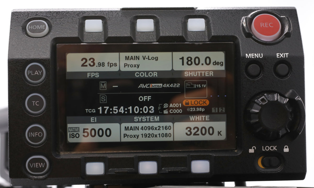 Panasonic VariCam LT 4K Super35 Cinema Camera - Full Kit occasion (incl. BTW)