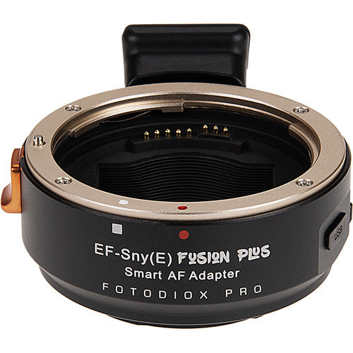 Fotodiox Pro Fusion Plus-Objektivadapter, aktualisierter Smart AF-Adapter – kompatibel mit CanonEF – Sony Alpha E-Mount