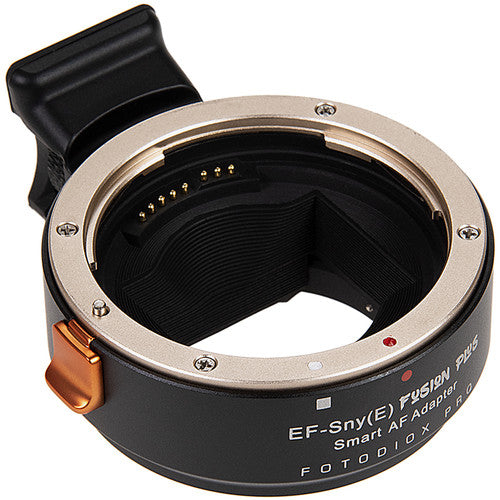 Fotodiox Pro Fusion Plus-Objektivadapter, aktualisierter Smart AF-Adapter – kompatibel mit CanonEF – Sony Alpha E-Mount