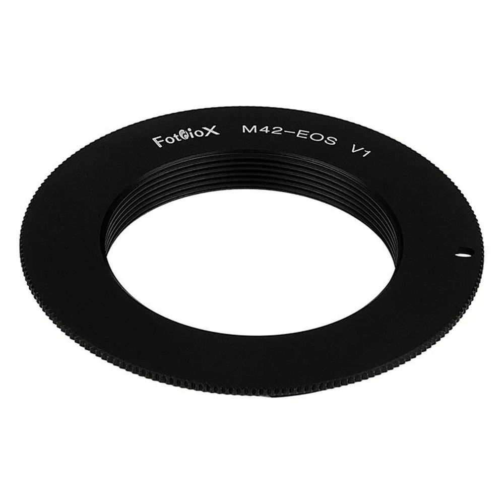 Fotodiox Lens Mount adapter - M42 Type 1 Screw Mount SLR Lens to Canon EOS (EF, EF-S) Mount (M42-EOS-V1-FC10)