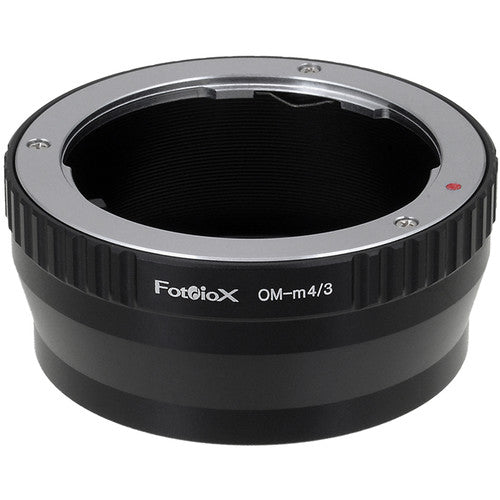 Fotodiox Objektiv Mount Adapter - Olympus Zuiko (OM) 35mm SLR-Objektiv auf Micro Four Thirds (MFT, M4/3) Mount Mirrorless Kamera Gehäuse