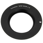 Fotodiox Objektivanschlussadapter kompatibel mit M42 Typ 2 Schraubgewinde-SLR-Objektiv auf Canon EOS (EF, EF-S) Mount SLR-Kameragehäuse - mit Generation v10 Fokusbestätigungschip