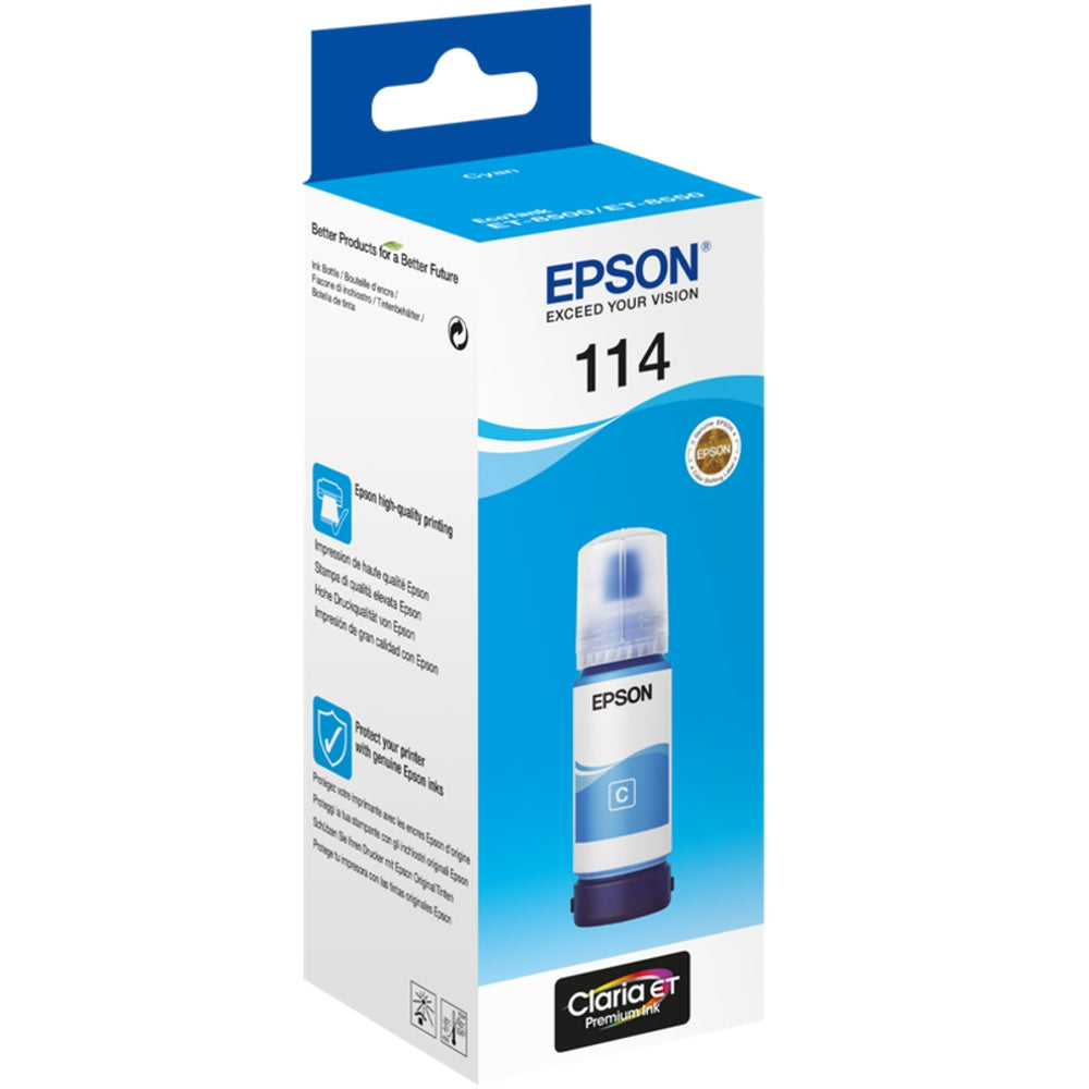 Epson 114 EcoTank Cyan Tintenflasche