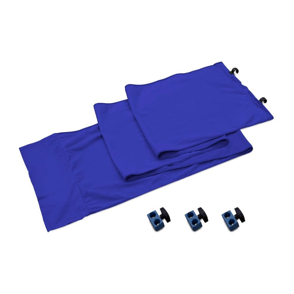 Manfrotto Studiolink chroma key blau Verbindungsset 3m