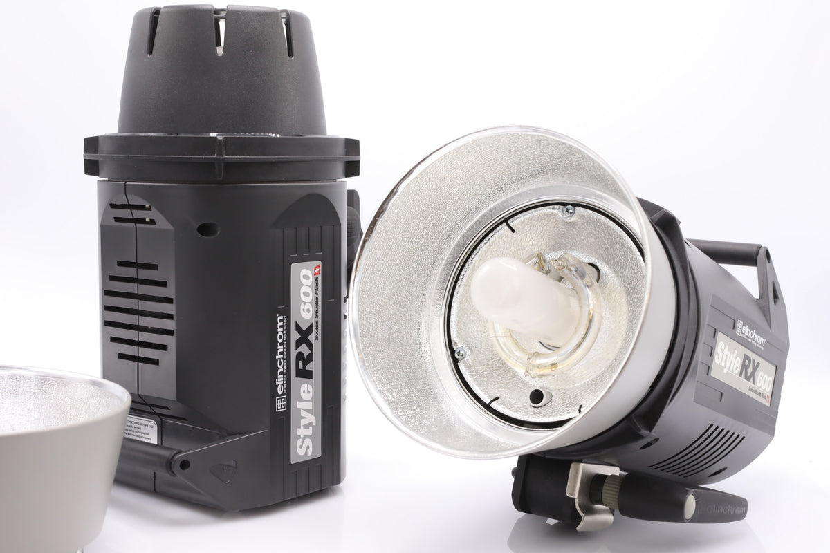 Elinchrom Style RX600 Studioflitser To-Go kit + EL-Skyport trigger & Tripod set occasion