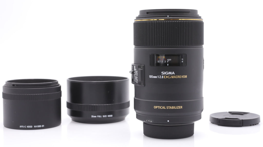 Sigma 105mm F/2.8 EX DG Macro OS HSM Nikon occasion