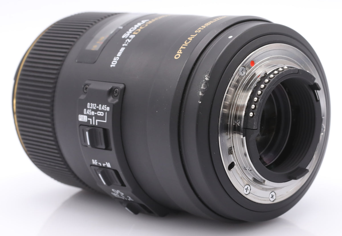 Sigma 105mm F/2.8 EX DG Macro OS HSM Nikon occasion