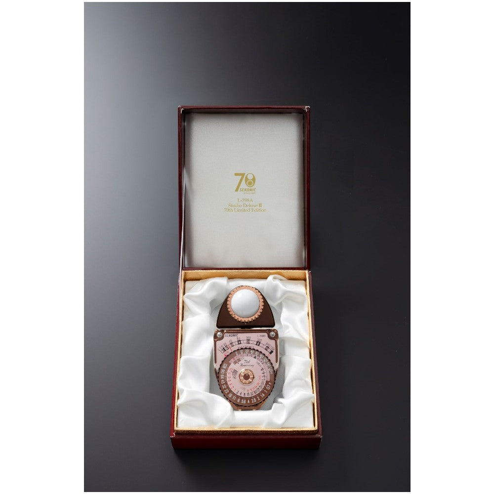 Sekonic L-398A Studio Deluxe III Limitierte 70-jährige Jubiläums-Edition