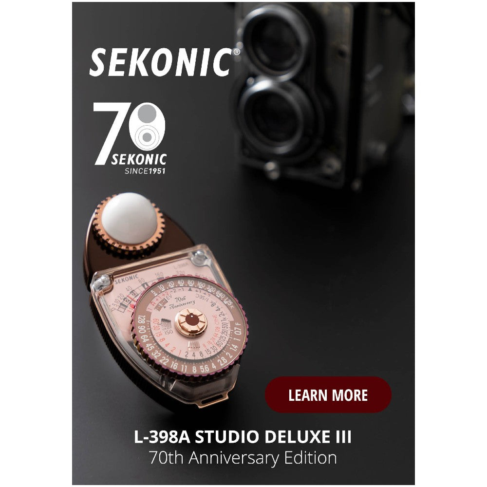 Sekonic L-398A Studio Deluxe III Limitierte 70-jährige Jubiläums-Edition