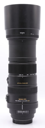 Sigma 150-500mm F/5-6.3 APO DG OS HSM Sony A-mount occasion