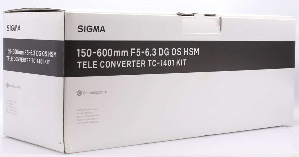 Sigma 150-600mm F/5-6.3 DG OS HSM Contemporary Canon occasion