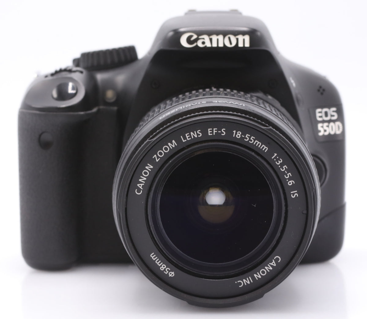 Canon EOS 550D body + EF-S 18-55mm F/3.5-5.6 IS occasion