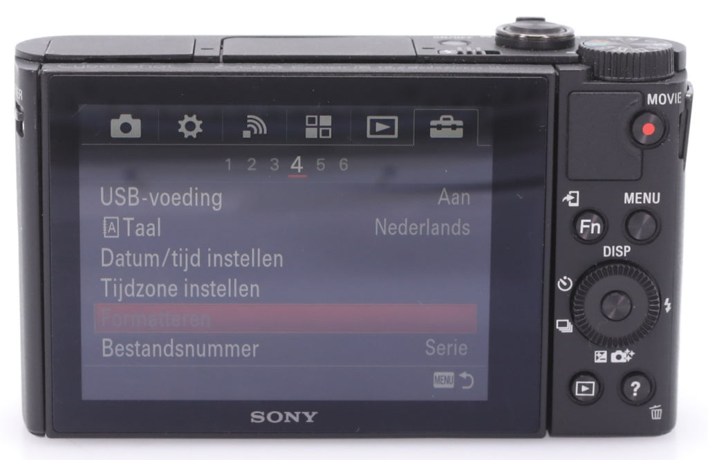 Sony Cybershot DSC-HX90V occasion