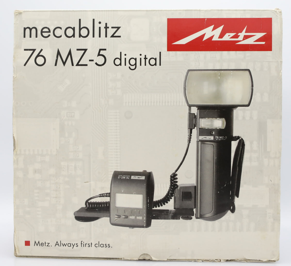 Metz Mecablitz 76 MZ-5 digital + SCA 3402 Adapter Nikon occasion