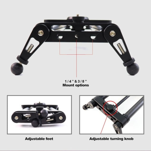 Konova P1 100cm Carbon Kamera-Slider (mit KMS-S3)