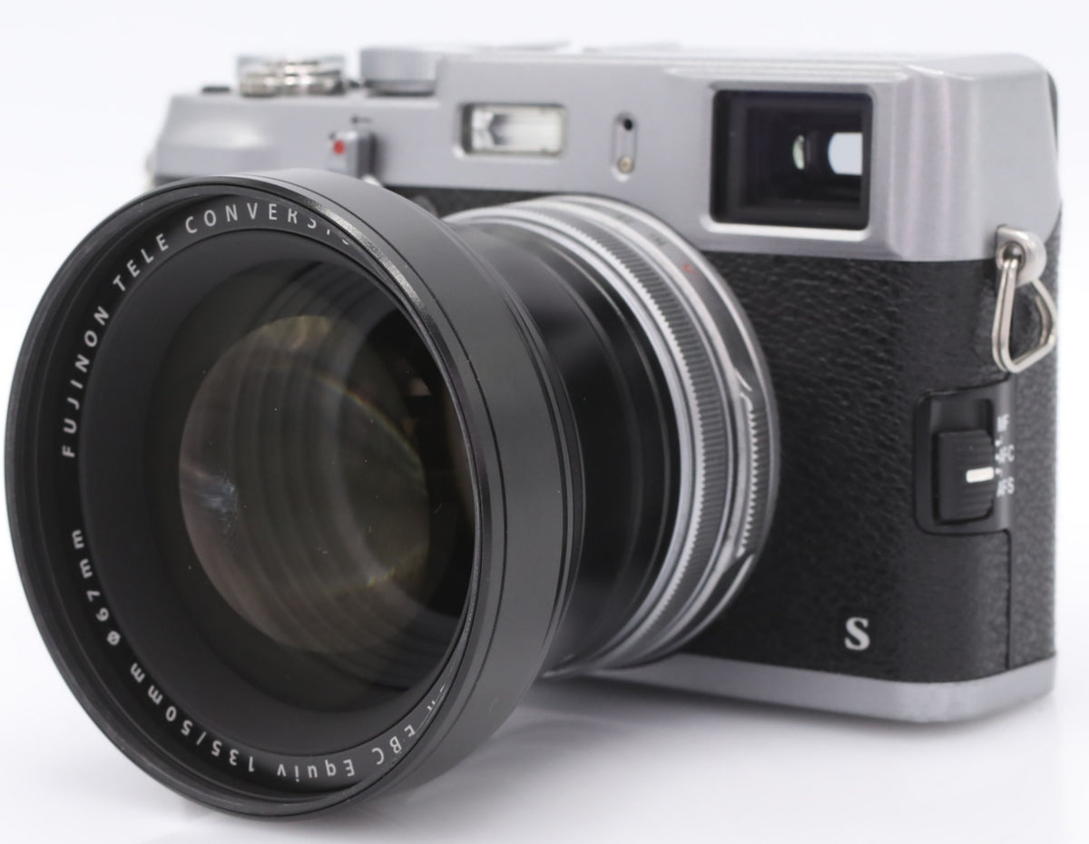 Fujifilm Finepix X100S Silver + TCL-X100 Teleconverter Lens zwart occasion