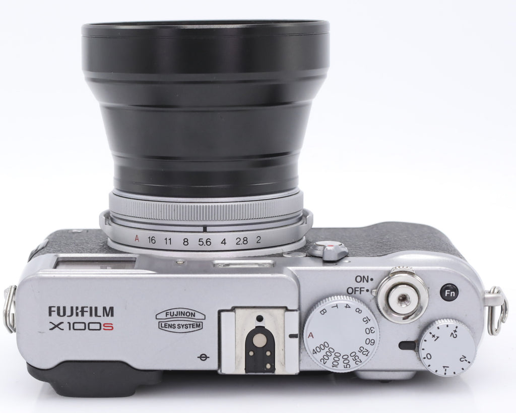 Fujifilm Finepix X100S Silver + TCL-X100 Teleconverter Lens zwart occasion