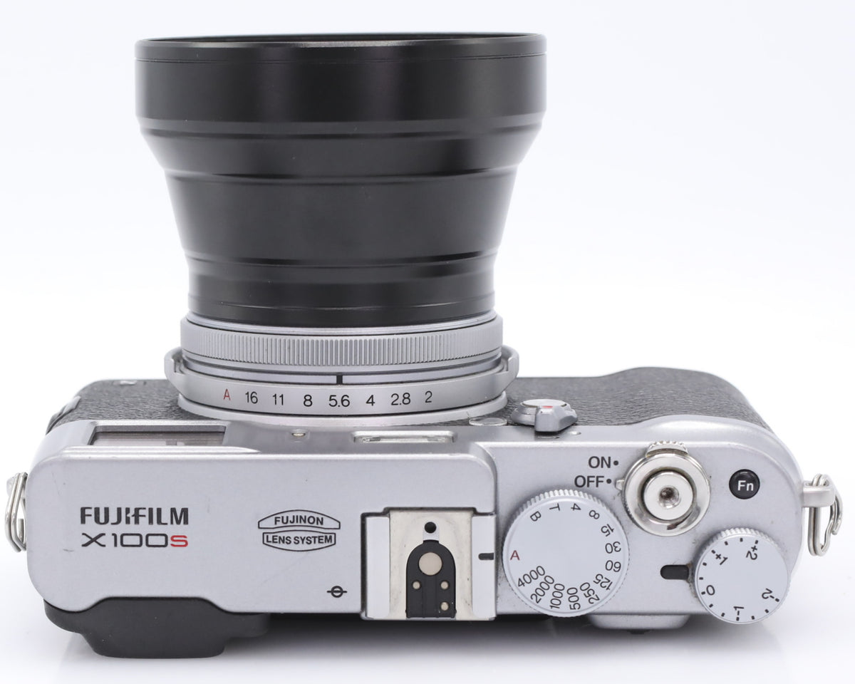 Fujifilm Finepix X100S Silver + TCL-X100 Teleconverter Lens zwart occasion